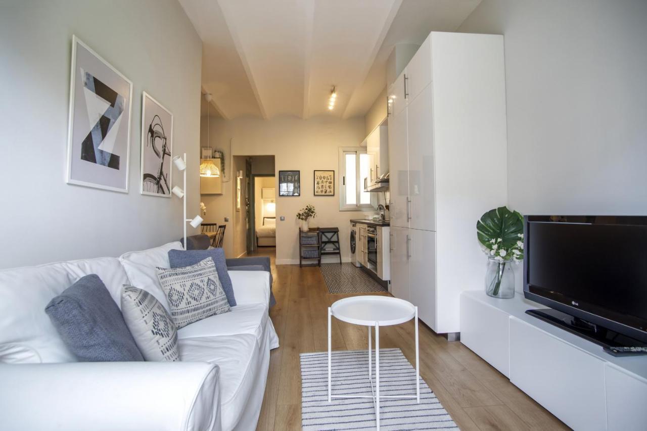 31Ent1027 - Mediterranean Decorated Apartment Barcelona Bagian luar foto